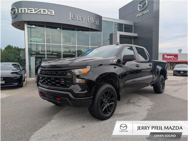 2023 Chevrolet Silverado 1500 Custom Trail Boss (Stk: 03646P) in Owen Sound - Image 1 of 17