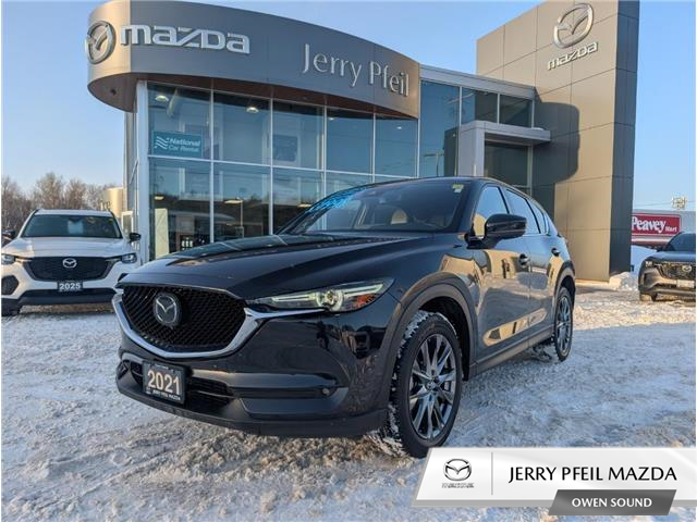 2021 Mazda CX-5 Signature (Stk: 03671P) in Owen Sound - Image 1 of 18
