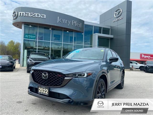 2022 Mazda CX-5 Sport Design w/Turbo (Stk: 03686P) in Owen Sound - Image 1 of 20