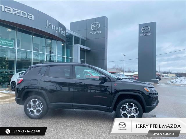 2022 Jeep Compass Trailhawk (Stk: 03520R) in Owen Sound - Image 1 of 21