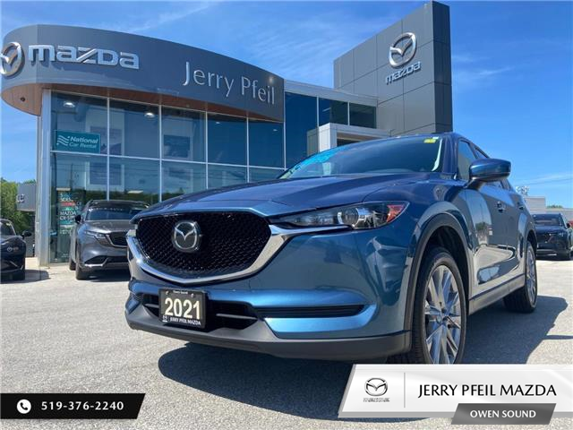 2021 Mazda CX-5 GS (Stk: 26017A) in Owen Sound - Image 1 of 19 2021 Mazda CX-5 GS (Stk: 26017A) in Owen Sound - Image 1 of 19