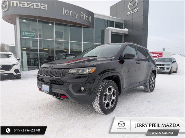 2022 Jeep Compass Trailhawk (Stk: 03519R) in Owen Sound - Image 1 of 20