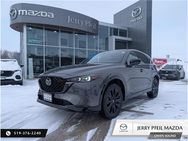 2022 Mazda CX-5 Sport Design w/Turbo (Stk: 03672P) in Owen Sound - Image 1 of 17 2022 Mazda CX-5 Sport Design w/Turbo (Stk: 03672P) in Owen Sound - Image 1 of 17