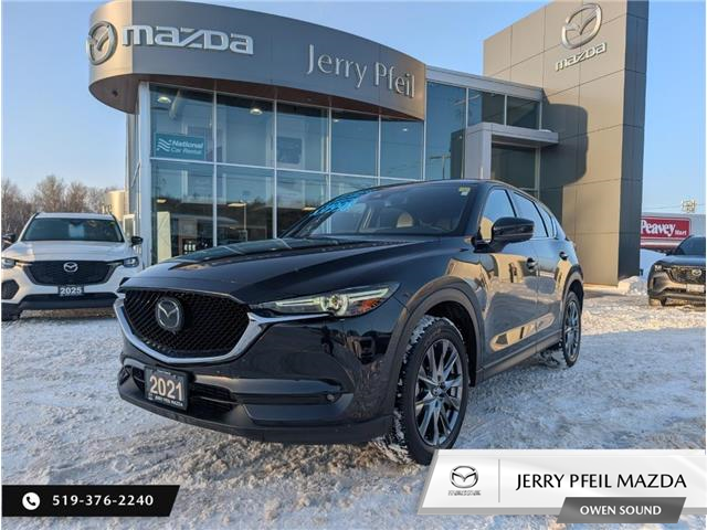 2021 Mazda CX-5 Signature (Stk: 03671P) in Owen Sound - Image 1 of 18 2021 Mazda CX-5 Signature (Stk: 03671P) in Owen Sound - Image 1 of 18