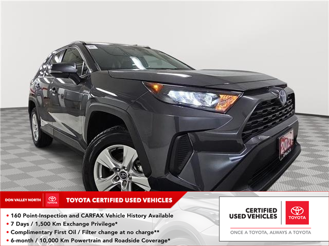 2021 Toyota RAV4 Hybrid LE (Stk: 10108957A) in Markham - Image 1 of 36