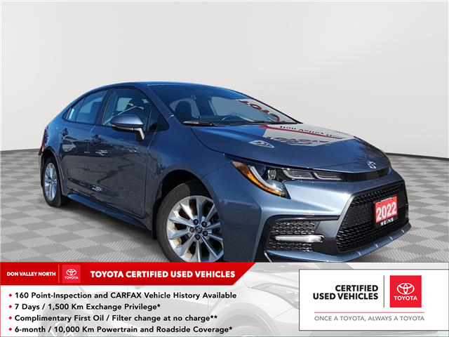 2022 Toyota Corolla SE (Stk: 10U3880) in Markham - Image 1 of 36