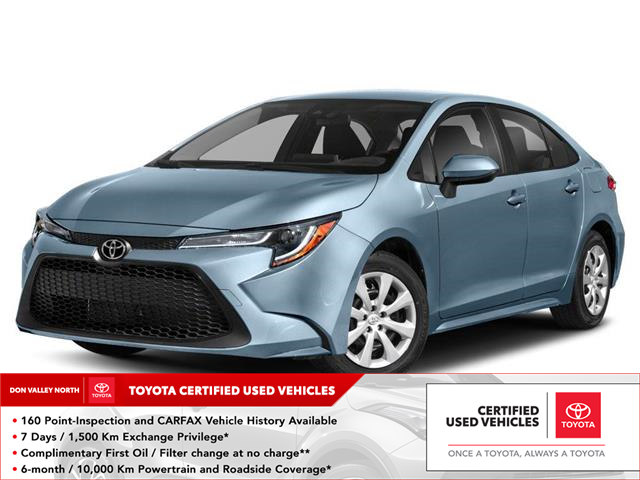 2020 Toyota Corolla LE (Stk: 10U4057) in Markham - Image 1 of 11
