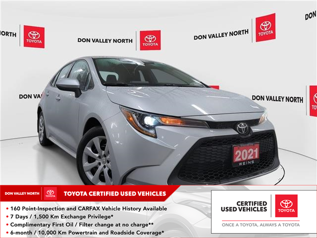 2021 Toyota Corolla LE (Stk: 10115606A) in Markham - Image 1 of 29