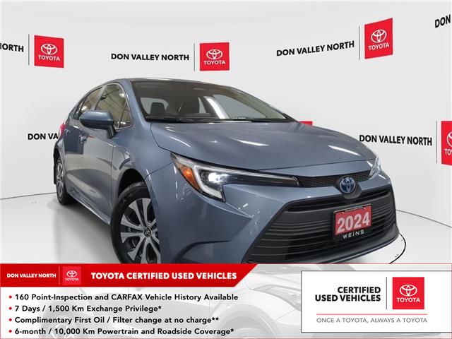 2024 Toyota Corolla Hybrid LE (Stk: 10115663A) in Markham - Image 1 of 30