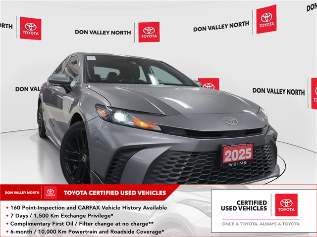 2025 Toyota Camry SE Upgrade (Stk: 10115947A) in Markham - Image 1 of 34
