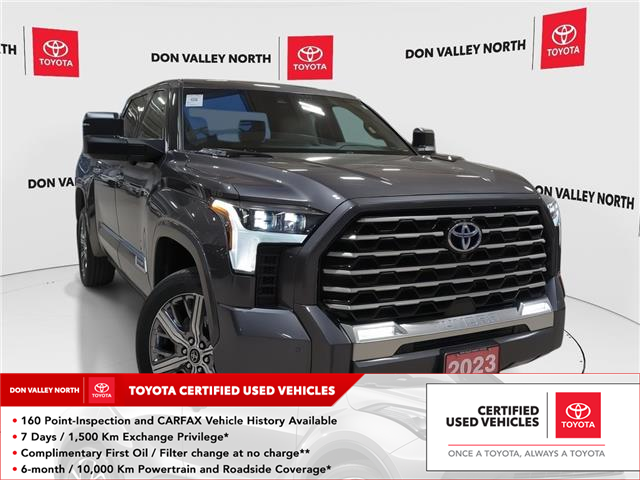 2023 Toyota Tundra Hybrid Capstone (Stk: 10116138A) in Markham - Image 1 of 33