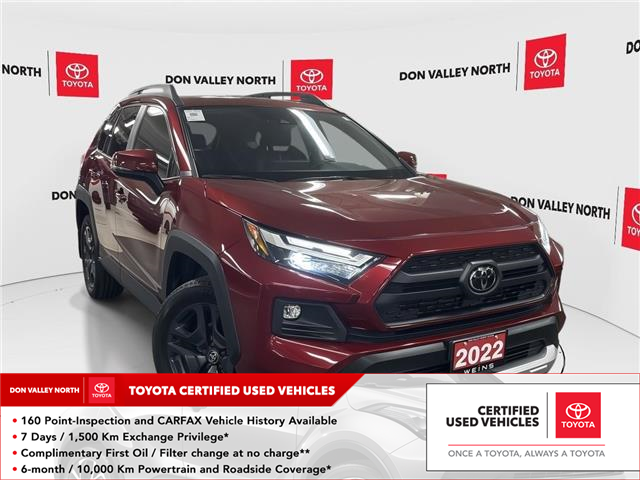 2022 Toyota RAV4 Trail (Stk: 10116582A) in Markham - Image 1 of 35