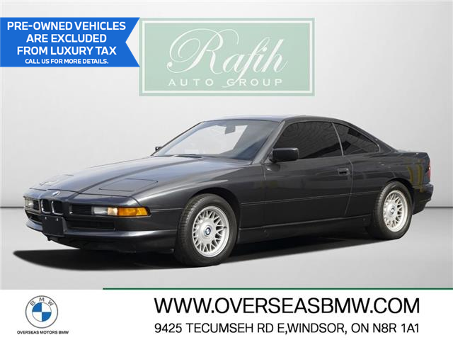 1991 BMW 850ci a RARE ICONIC V12 ENGINE-LOW KMS!!! at $29900 for sale ...