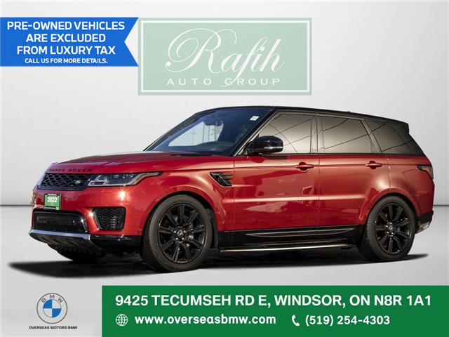 2022 Land Rover Range Rover Sport HSE Silver MHEV (Stk: P9946) in Windsor - Image 1 of 26