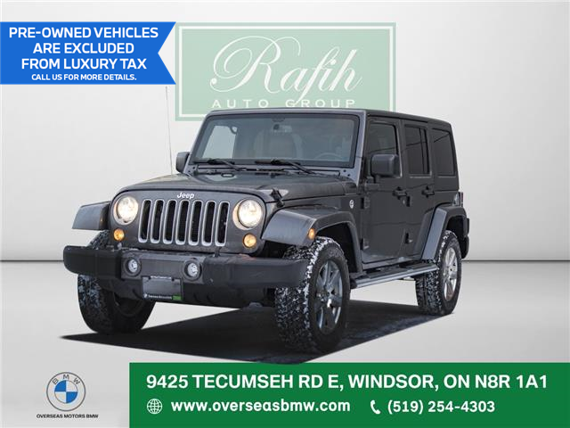 2016 Jeep Wrangler Unlimited Sahara (Stk: B10019A) in Windsor - Image 1 of 22