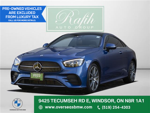 2022 Mercedes-Benz E-Class Base (Stk: P10321) in Windsor - Image 1 of 27