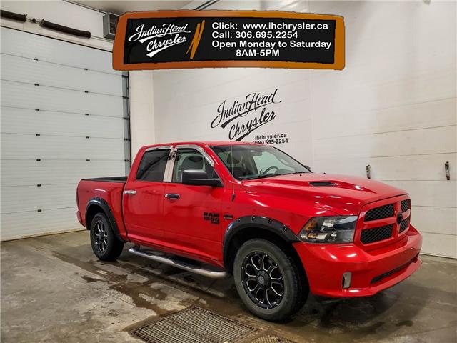 2019 RAM 1500 Classic ST Classic Express 4X4 | Crew | Blackout Edition |  Heated Front Seats and Wheel | Sport Hood | Spray in at $26995 for sale in  Indian Head - Indian Head Chrysler Dodge Jeep Ram Ltd.