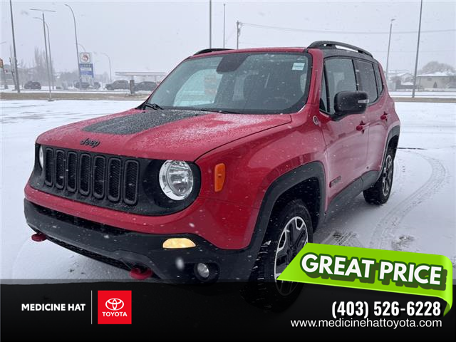 2017 Jeep Renegade Trailhawk (Stk: P1865) in Medicine Hat - Image 1 of 18