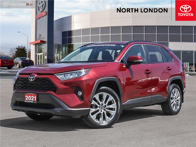 2021 Toyota RAV4 XLE (Stk: A223235) in London - Image 1 of 27
