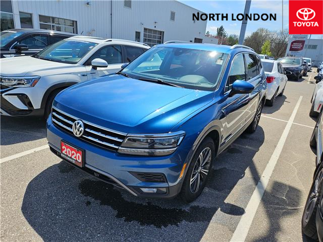 2020 Volkswagen Tiguan Highline (Stk: A225408) in London - Image 1 of 6