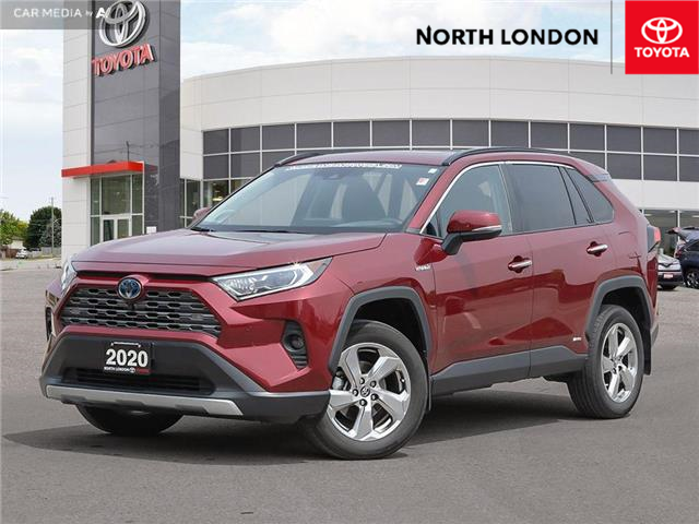2020 Toyota RAV4 Hybrid Limited (Stk: AU11768) in London - Image 1 of 27