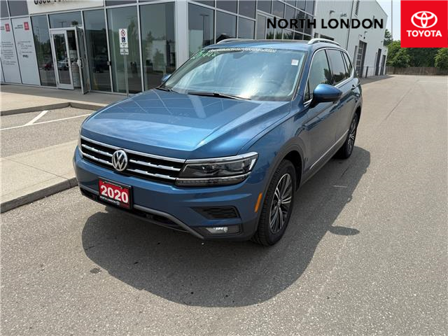 2020 Volkswagen Tiguan Highline (Stk: A225408) in London - Image 1 of 6
