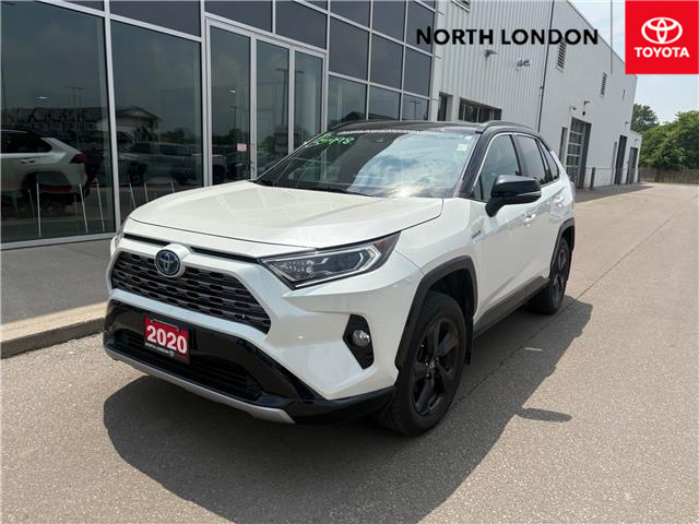 2020 Toyota RAV4 Hybrid XLE (Stk: U11787) in London - Image 1 of 7