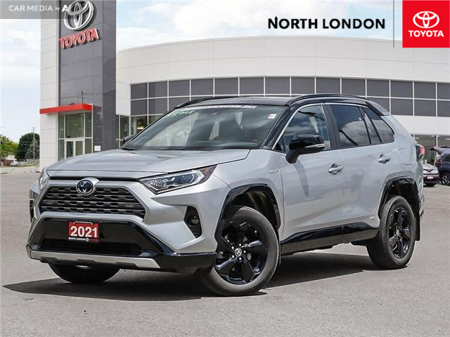 2021 Toyota RAV4 Hybrid XLE (Stk: A225495) in London - Image 1 of 27
