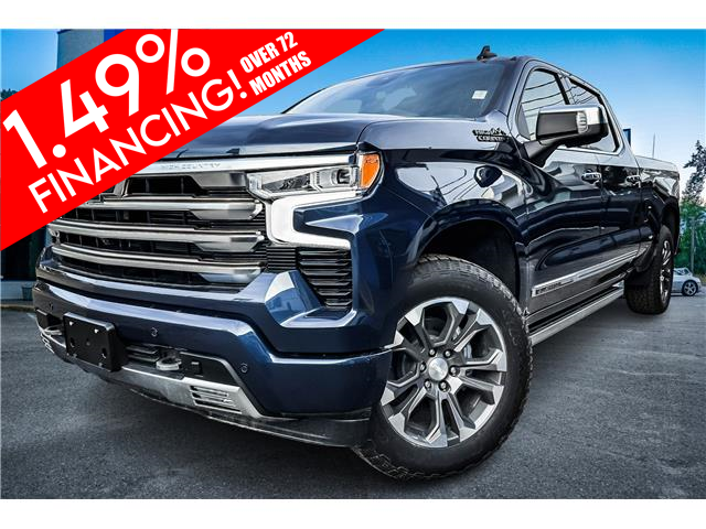 2022 Chevrolet Silverado 1500 High Country (Stk: 22-187) in Trail - Image 1 of 28