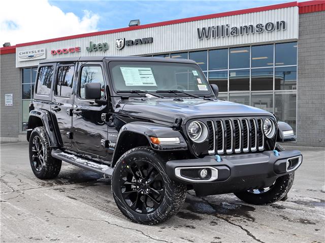 2023 Jeep Wrangler 4xe Sahara (Stk: 23-097) in Uxbridge - Image 1 of 15
