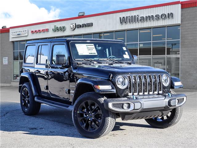 2023 Jeep Wrangler 4xe Sahara (Stk: 23-085) in Uxbridge - Image 1 of 14