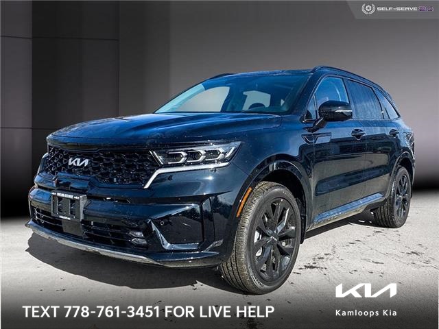 2023 Kia Sorento 2.5T SX w/Burgundy Leather (Stk: 3H0204) in Kamloops - Image 1 of 25