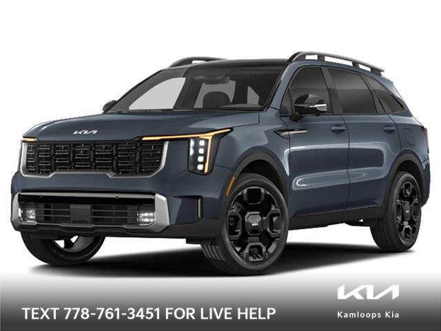 2025 Kia Sorento 2.5T X-Line Limited w/Black Interior (Stk: 5H0064) in Kamloops - Image 1 of 6