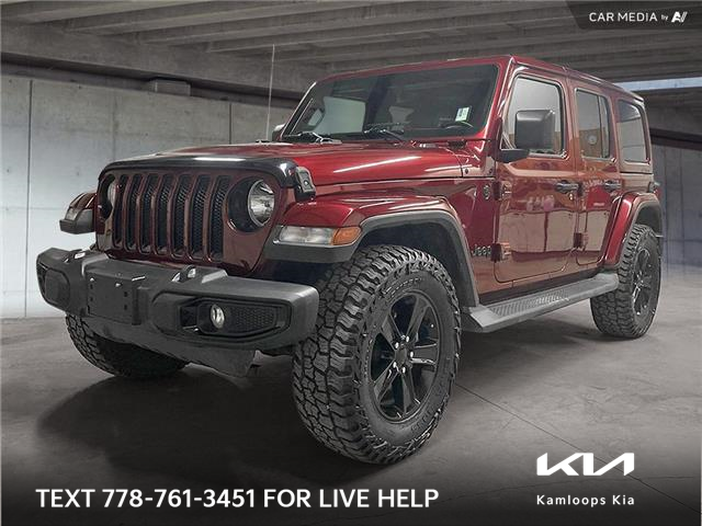 2021 Jeep Wrangler Unlimited Sahara (Stk: R4576A) in Kamloops - Image 1 of 26