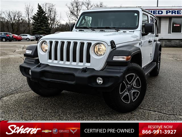 2021 Jeep Wrangler Unlimited Sport (Stk: 230330AA) in Kitchener - Image 1 of 19