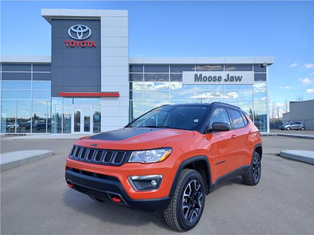 2021 Jeep Compass Trailhawk (Stk: 8042) in Moose Jaw - Image 1 of 28
