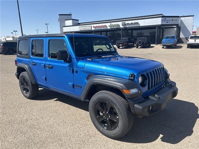 2023 Jeep Wrangler Sport (Stk: 5P166) in Medicine Hat - Image 1 of 17