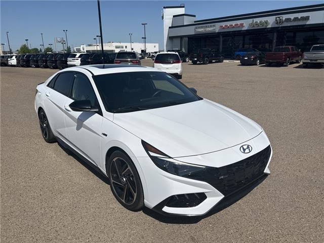 2022 Hyundai Elantra N Line (Stk: 5P119A) in Medicine Hat - Image 1 of 19