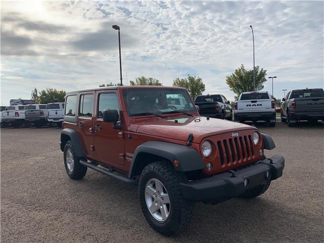 2014 Jeep Wrangler Unlimited Sport (Stk: P3486A) in Medicine Hat - Image 1 of 21