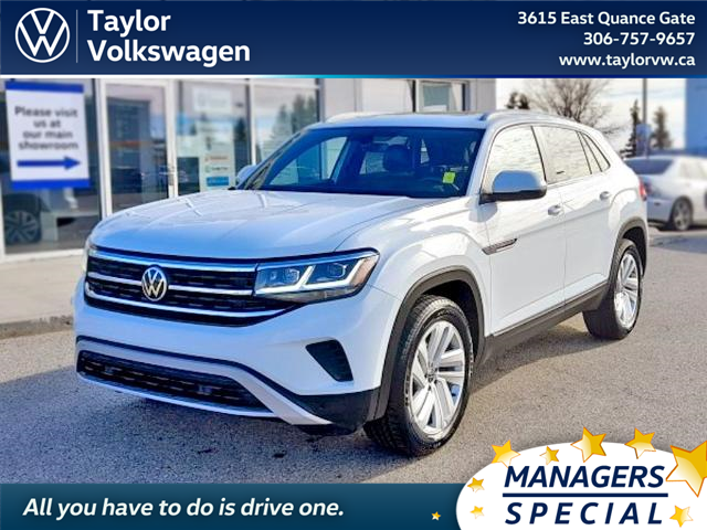 2021 Volkswagen Atlas Cross Sport 3.6 FSI Highline (Stk: 7081) in Regina - Image 1 of 46