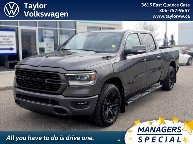 2021 RAM 1500 Sport (Stk: 2303861) in Regina - Image 1 of 38