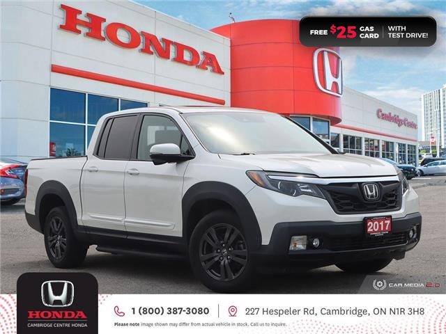 2017 Honda Ridgeline Sport (Stk: 22950A) in Cambridge - Image 1 of 27
