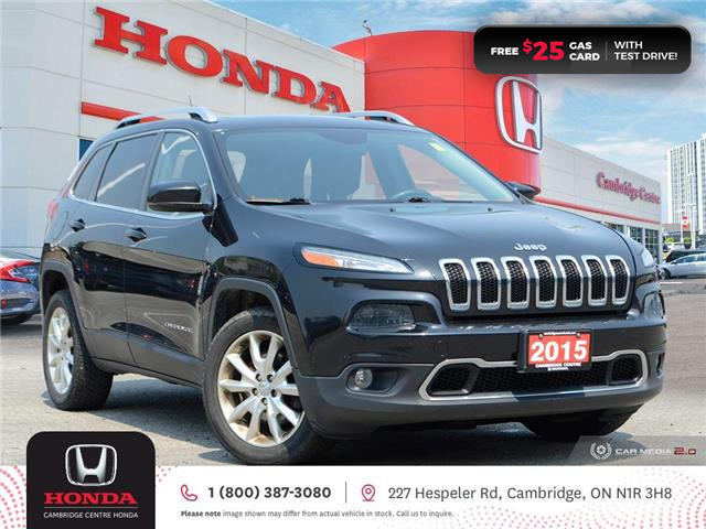 2015 Jeep Cherokee Limited (Stk: 23000A) in Cambridge - Image 1 of 27