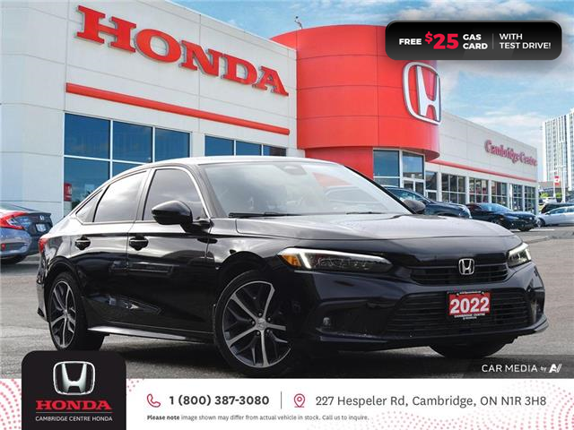 2022 Honda Civic Touring (Stk: 24296A) in Cambridge - Image 1 of 26