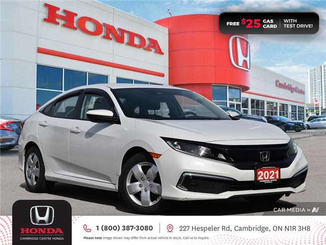 2021 Honda Civic LX (Stk: 24380A) in Cambridge - Image 1 of 27