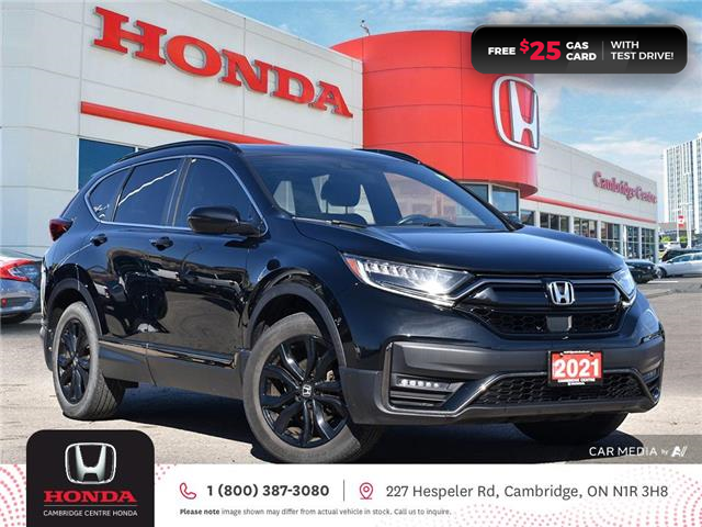 2021 Honda CR-V Black Edition (Stk: 24489A) in Cambridge - Image 1 of 27