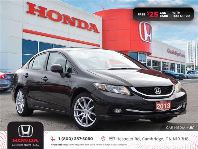 2013 Honda Civic Touring (Stk: U5574) in Cambridge - Image 1 of 27
