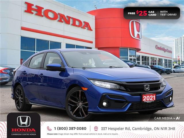 2021 Honda Civic Sport Touring (Stk: 24288A) in Cambridge - Image 1 of 28
