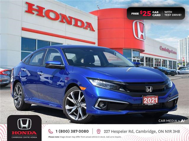 2021 Honda Civic Touring (Stk: 24460A) in Cambridge - Image 1 of 27