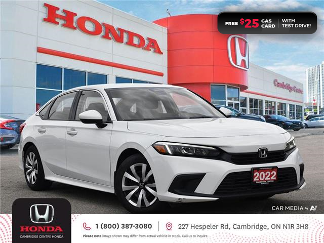 2022 Honda Civic LX (Stk: 24595A) in Cambridge - Image 1 of 28